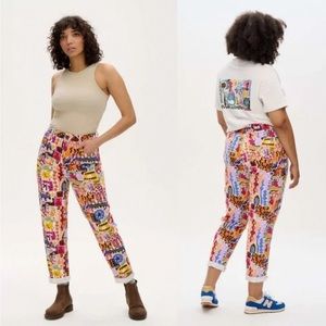 Lucy & Yak x Melissa Foster limited edition trousers